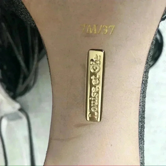 Louise at Cie Heels Ankle Strap Sandals Fringe Stiletto Heel - Picture 10 of 10